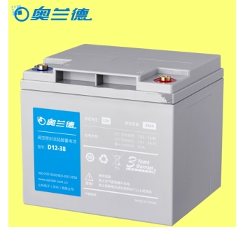 奥兰德D12系列电池&mdash;&mdash;12v38ah